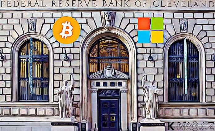 Bitcoin-Microsoft-FED-správy