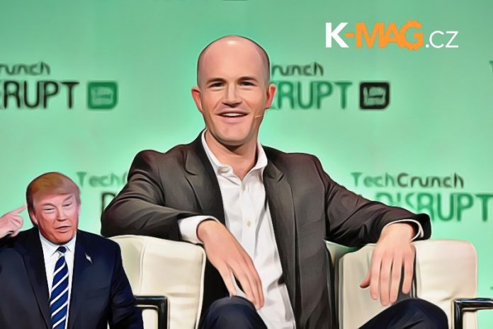 Coinbase, Trump, CEO