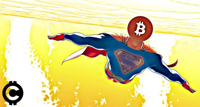 superman bitcoin let růst